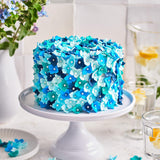 Fondant w rolce FunCakes Baby Blue: łatwy w użyciu, gładki, elastyczny, miękki i giętki, idealny do dekorowania ciast, halal, koszerny i bezglutenowy. 1 kg Pasta cukrowa Naty Shop