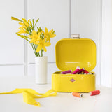 Kosz na chleb Wesco 235 001 Mini Grandy 17 x 18 x 12 cm (dł./szer./wys.) różowy, stal nierdzewna Pudełka do przechowywania żywności Naty Shop
