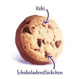 Milka Mini Cookies 8 x 110 g, Milka Alpine Mini Cookies z kawałkami czekolady mlecznej (zestaw 3 szt.)