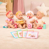 Lalka Baby Sweetheart - Pora na sen - 31 cm - Miękkie ciało - Akcesorium do smoczka - Zabawa w udawanie - Zabawka od 3 lat i więcej