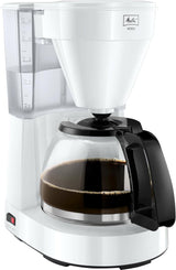 Melitta Easy – Ekspres do espresso z filtrem i szklaną karafką, na 10 filiżanek kawy, czarny