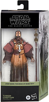 Gwiezdne Wojny Czarna seria Tusken Chieftain, 15 cm wysokości Figurka Gwiezdne Wojny: Księga Boby Fetta Figurki Naty Shop