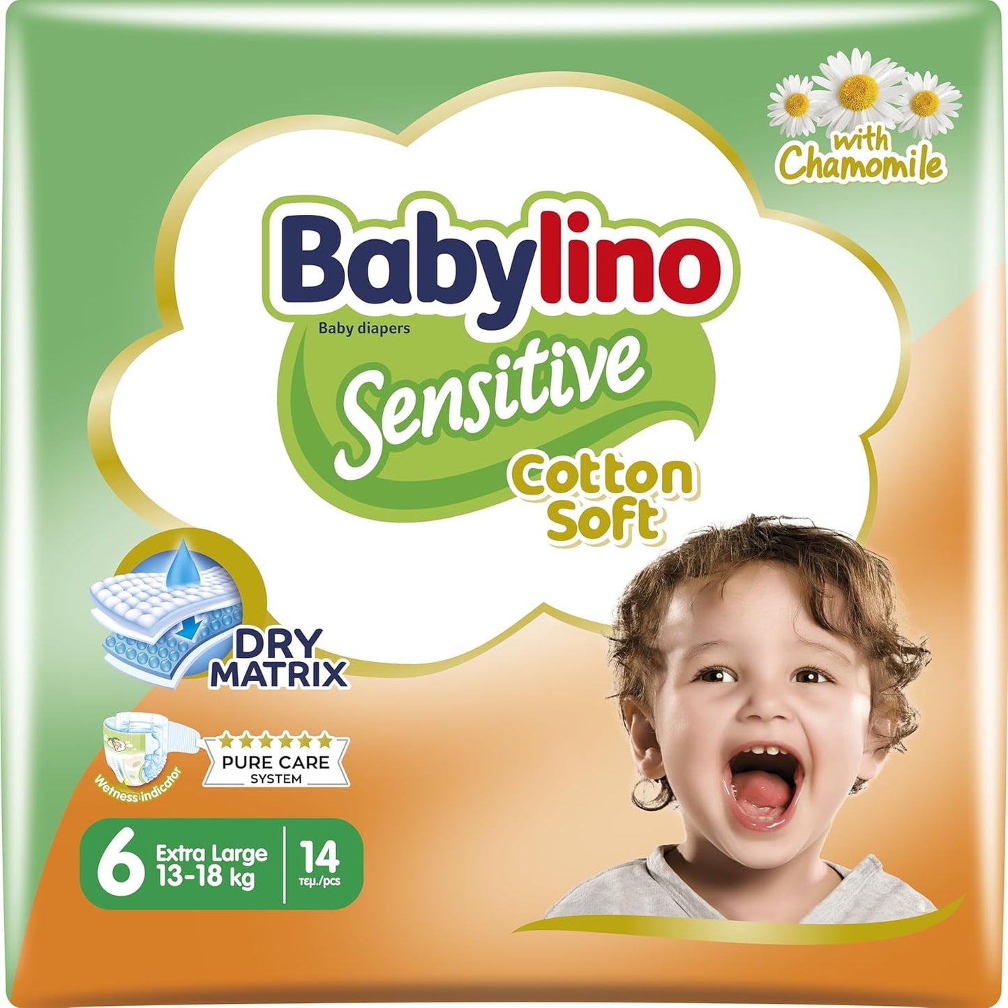 Pieluszki dziecięce Sensitive rozmiar 4, Maxi (8-13 kg), 20 sztuk