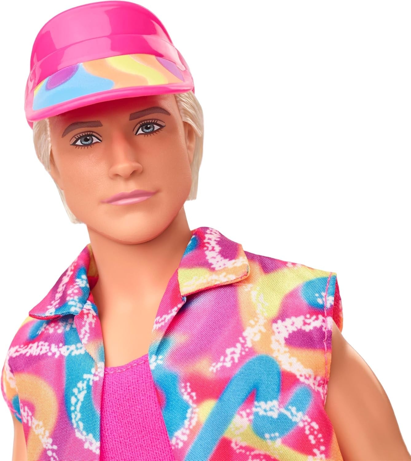Kolekcjonerska filmowa lalka Barbie Ken ze strojem do jazdy na łyżwach w stylu retro i łyżwami, JBJ51, [wielokolorowe]