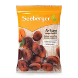 Seeberger Unsulfured Morele: Niepoddane obróbce suszone morele o słodkim, owocowym smaku - bez dodatku cukru - bez pestek, wegańskie (1 x 125g) Naty Shop Produkty suszone 125G (1 opakowanie)