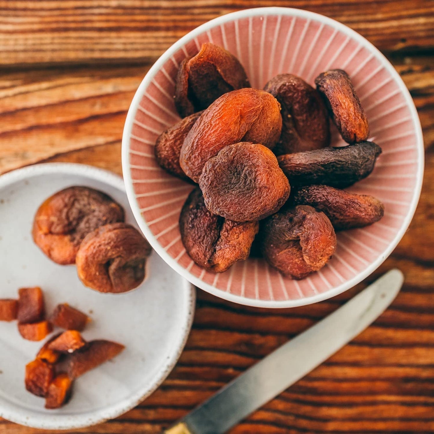 Seeberger Unsulfured Apricots: Niepoddane obróbce suszone morele o słodkim, owocowym smaku - bez dodatku cukru - bez pestek, wegańskie (1 x 125g) Naty Shop Dehydrated Products