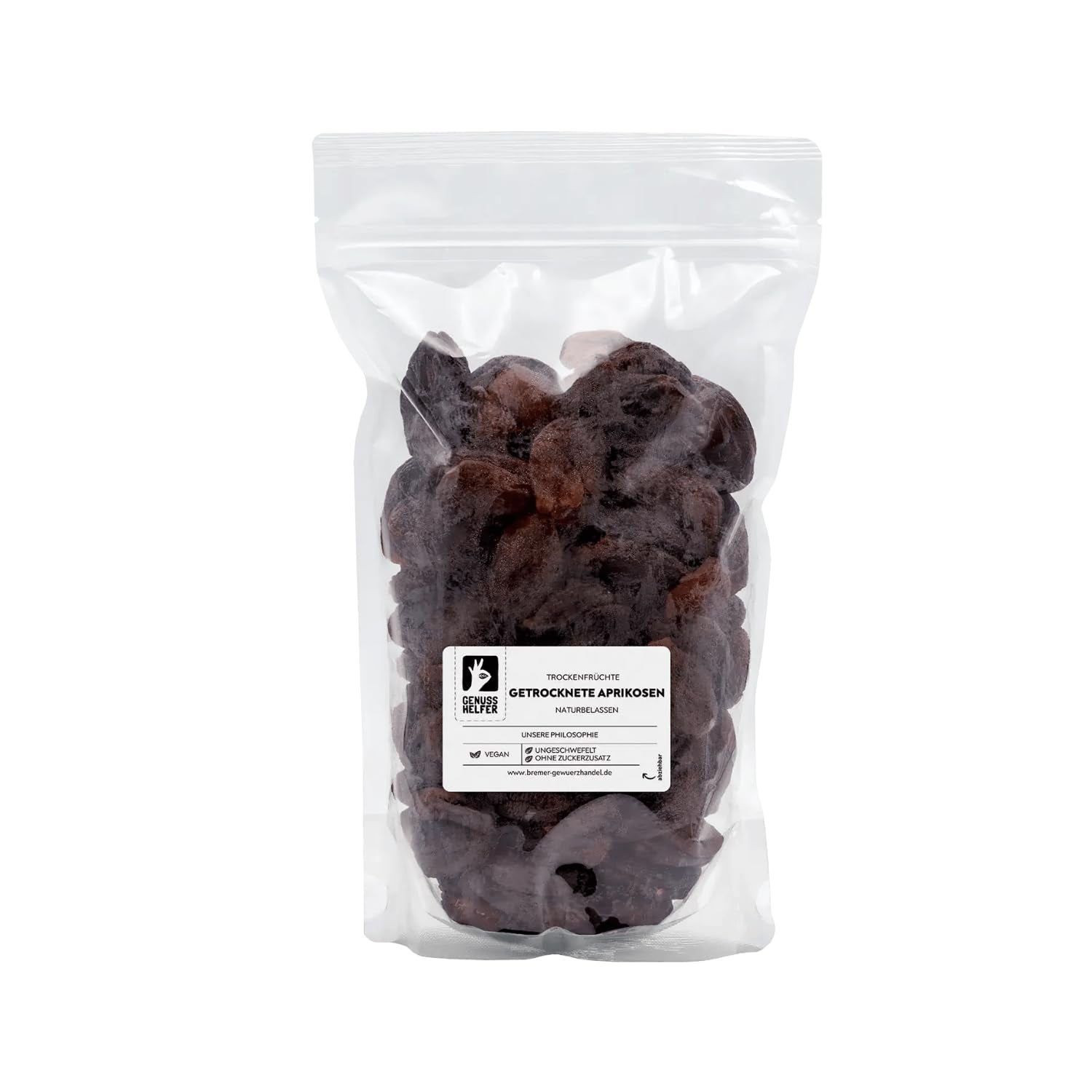 Bremer Gewürzhandel suszone morele, suszone owoce bez dodatku cukru i niesiarkowane, 1kg Naty Shop produkty suszone 1kg (1 opakowanie)