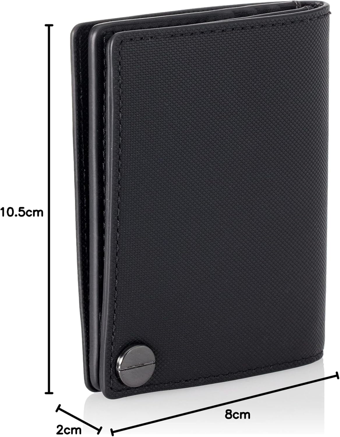 Portfel męski Calvin Klein CK CLEAN PQ COVERED CARDHOLDER, czarny (Ck Black), OS Wallet Men Naty Shop