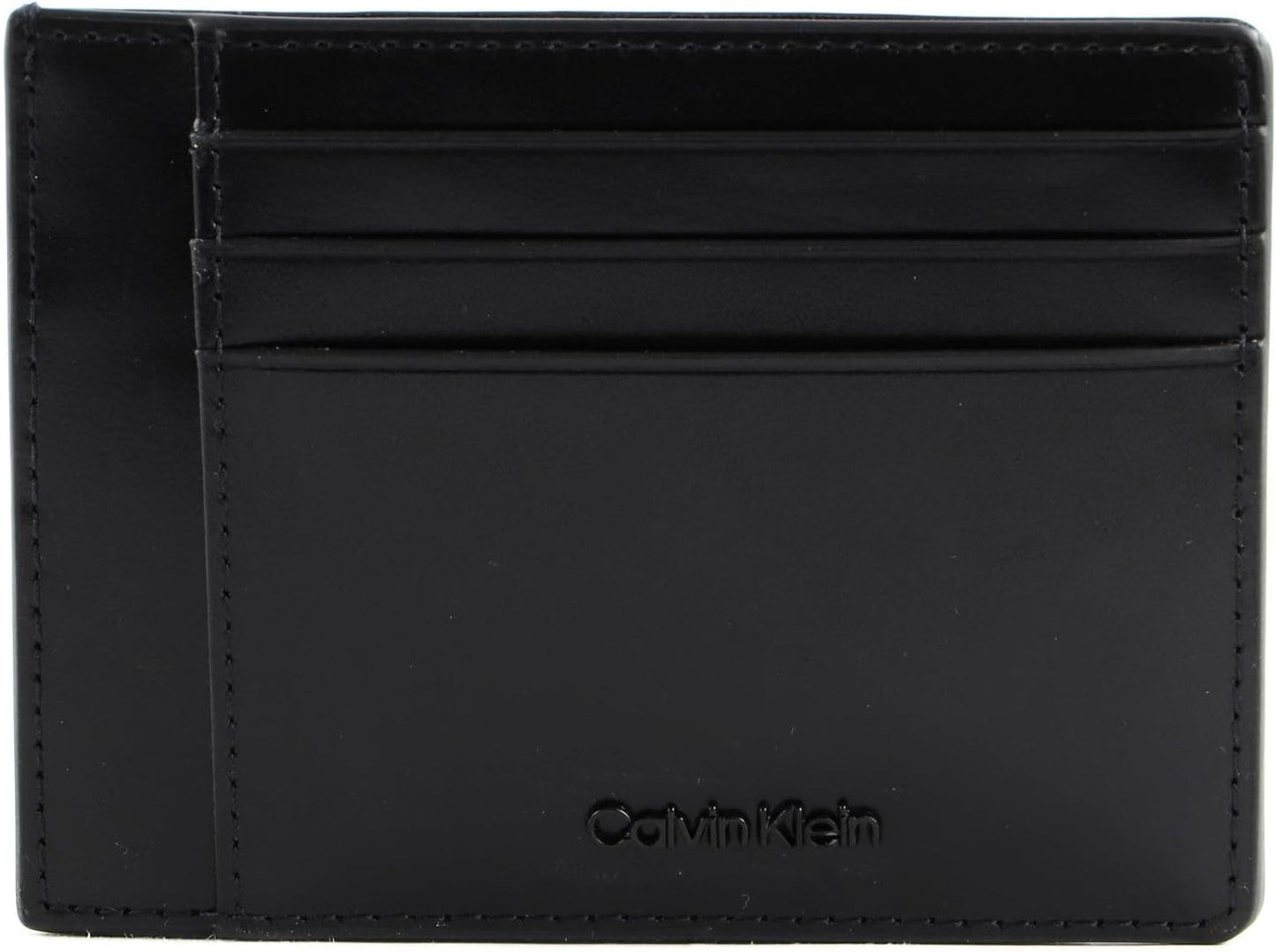 Calvin Klein CK MEDIAN ID CARDHOLDER Portfel męski, czarny (Ck Black), Portfel męski OS Naty Shop