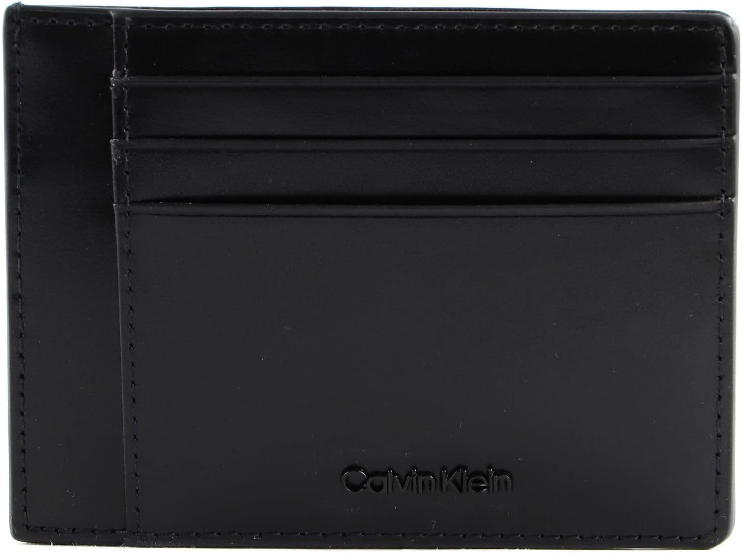 Calvin Klein CK MEDIAN ID CARDHOLDER Portfel męski, czarny (Ck Black), Portfel męski OS Naty Shop