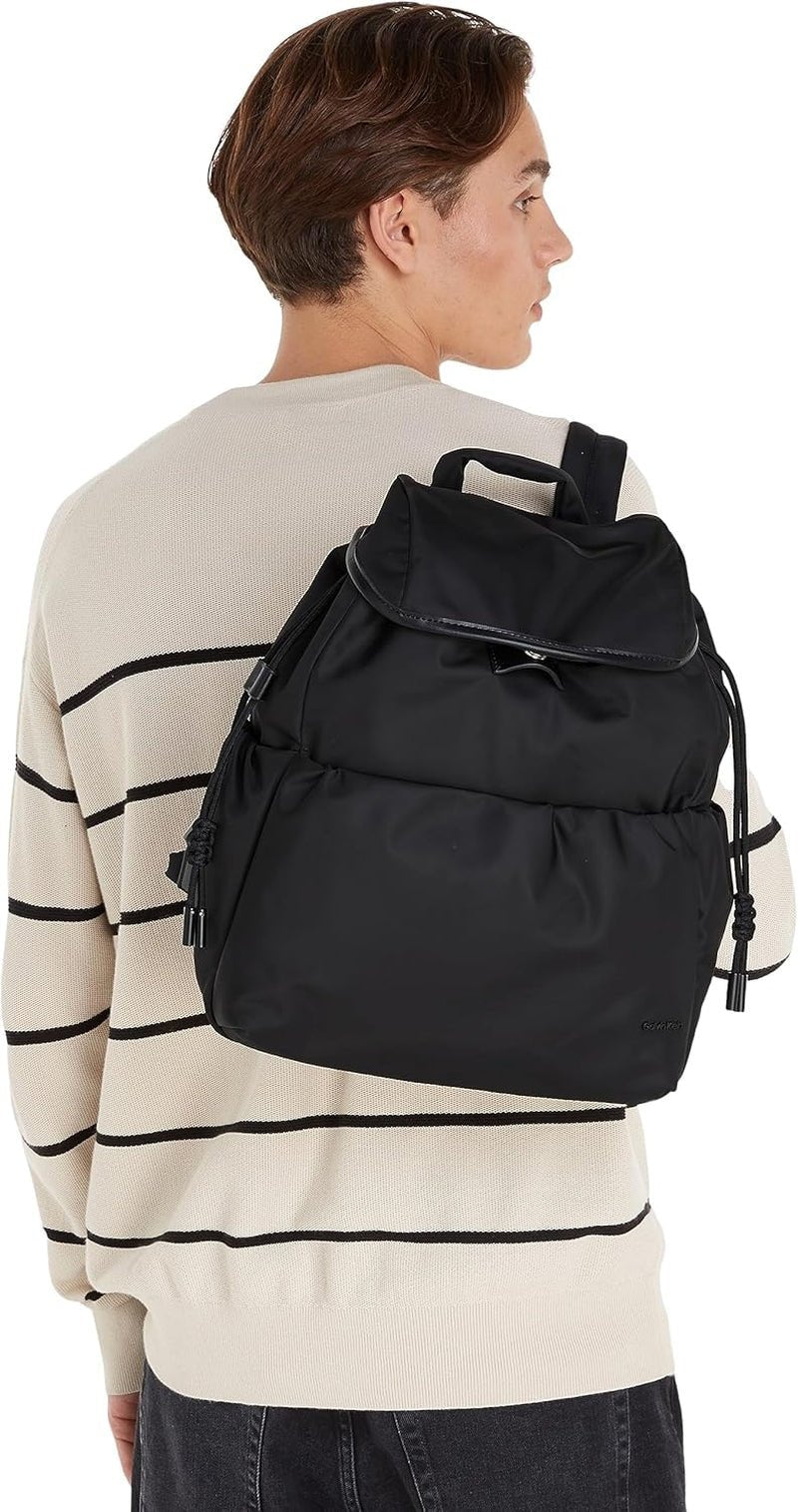 Calvin Klein CK NYLON BACKPACK Plecaki damskie, czarny (Ck Black), Torby damskie OS Naty Shop