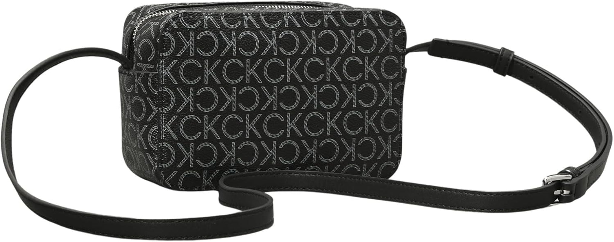 Damska torba na ramię Calvin Klein Ck Must Camera Bag Mono Klein, czarna (Black Mono), rozmiar naturalny Torby damskie Naty Shop