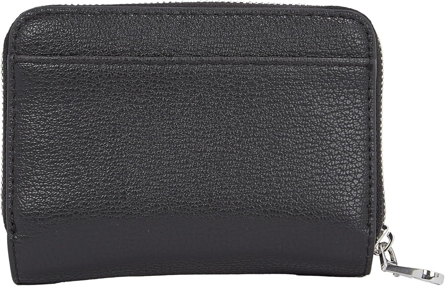 Damski portfel Calvin Klein z minimalnym monogramem, zapinany na zamek wokół Klein, czarny (czarny), jeden rozmiar Portfel damski Naty Shop