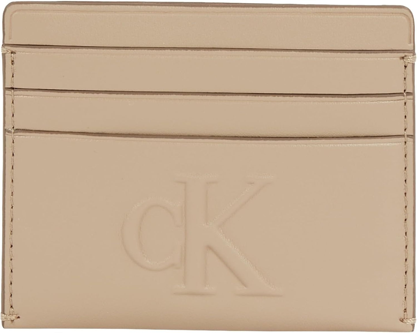 Calvin Klein Damski rzeźbiony portfel na karty 6cc Portfel damski Naty Shop Zastawa stołowa Os