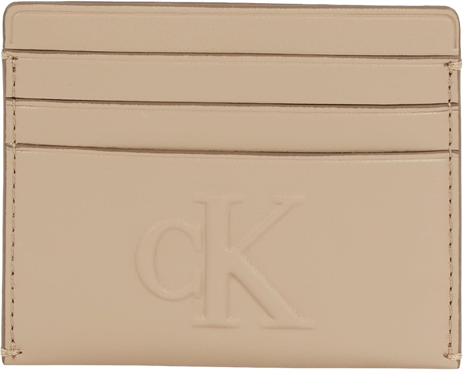 Calvin Klein Damski rzeźbiony portfel na karty 6cc Portfel damski Naty Shop Zastawa stołowa Os
