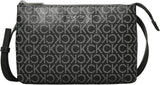 Damska torba na ramię Calvin Klein Ck Must Klein, czarna (czarna mono), torby naturalnej wielkości damskie Naty Shop domyślny tytuł