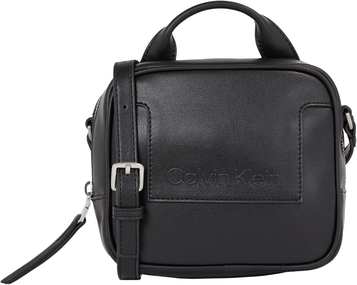 Calvin Klein Ladies Ck Set Camera Bag K60k611073 Crossovers Torby damskie Naty Shop Czarny (Ck Black)