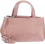 Calvin Klein Ladies Ck Set Mini Tote K60k610167 Torba materiałowa Torby damskie Naty Shop Brown (Café Au Lait)
