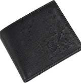 Calvin Klein Męski rzeźbiony nadruk Billfod Cc Lv04g1022g Akcesoria podróżne Składany portfel Portofel Barbati Naty Shop