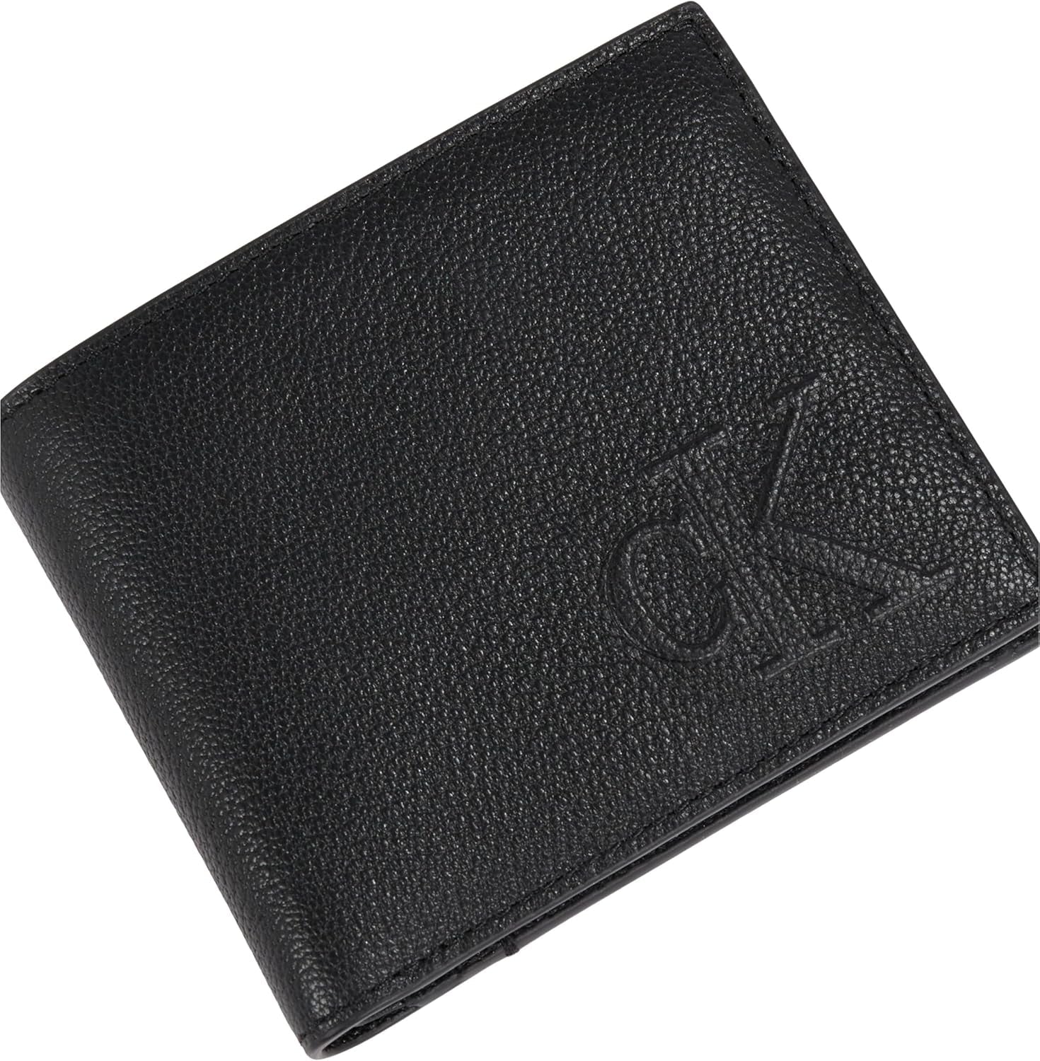 Calvin Klein Męski rzeźbiony nadruk Billfod Cc Lv04g1022g Akcesoria podróżne Składany portfel Portofel Barbati Naty Shop
