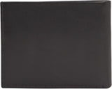 Portfel męski Calvin Klein METAL CK BIFOLD 6CC W/BILL, czarny (Ck czarny), portfel męski OS Naty Shop