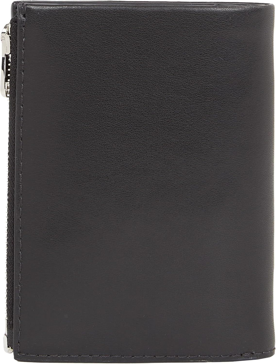 Portfel męski Calvin Klein METAL CK TRIFOLD 6CC W/DETACH C, czarny (Ck czarny), portfel męski OS Naty Shop