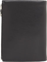 Portfel męski Calvin Klein METAL CK TRIFOLD 6CC W/DETACH C, czarny (Ck czarny), portfel męski OS Naty Shop