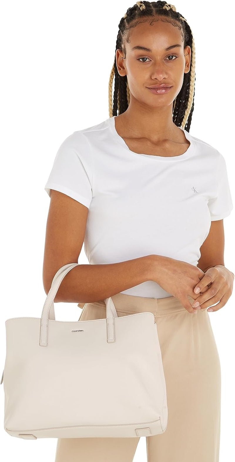 Torebka Calvin Klein, szara, JEDEN ROZMIAR Torby damskie Naty Shop