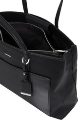 Damska torba Shopper Calvin Klein Must Medium z zamkiem błyskawicznym, czarna (Ck Black), Torby damskie w jednym rozmiarze Naty Shop
