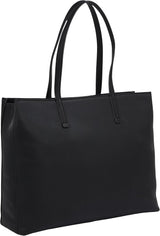 Damska torba Shopper Calvin Klein Must Medium z zamkiem błyskawicznym, czarna (Ck Black), Torby damskie w jednym rozmiarze Naty Shop