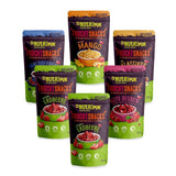 Truskawki Liofilizowane 300g: Niesłodzone Plasterki Suszonych Truskawek - Pure Owoce Truskawki Liofilizowane Pełne Smaku: Jagody Liofilizowane - NUTRIPUR Suszone Owoce Naty Shop Produkty Suszone 25 G (opakowanie 6 sztuk) Mieszanka Owocowa