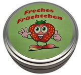 Liofilizowane truskawki w pudełku do podróży, Pokarm na nerwy, Prezent relaksacyjny, Produkty suszone z truskawek Naty Shop