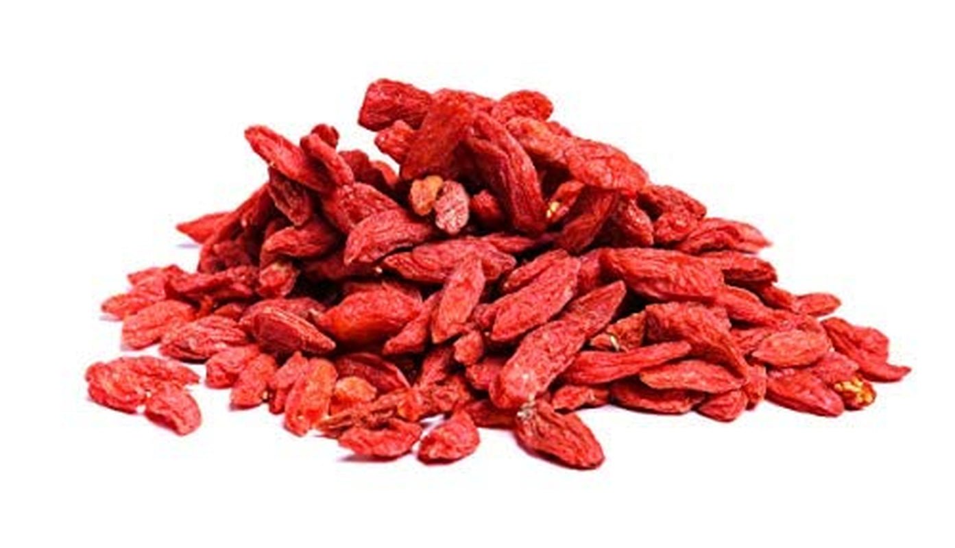 Carefood - Organiczne Owoce Goji - Superfood 100% naturalne suszone owoce - ekologiczna przekąska bez dodatku cukru i odpowiednia dla wegan - słodki smak z lekką kwasowością - 200 g Naty Shop produkty suszone