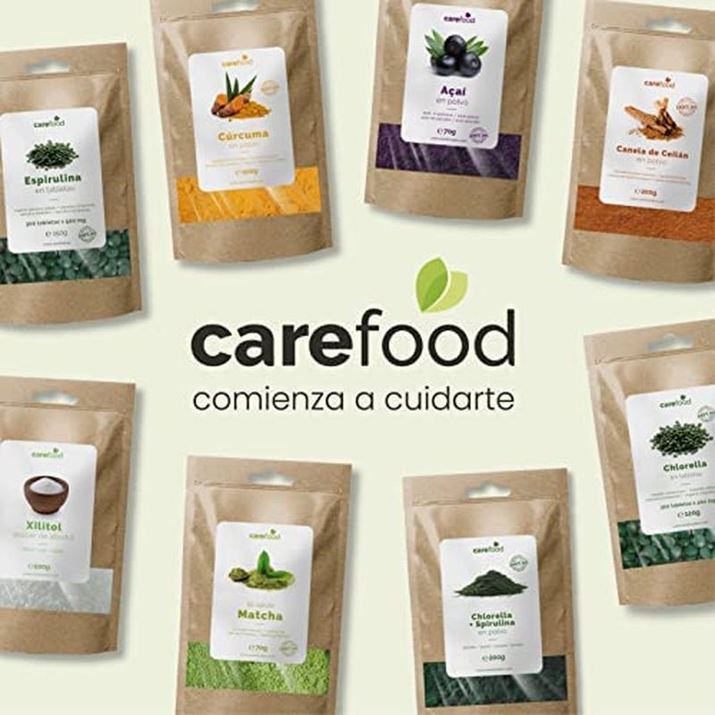 Carefood - Organiczne Owoce Goji - Superfood 100% naturalne suszone owoce - ekologiczna przekąska bez dodatku cukru i odpowiednia dla wegan - słodki smak z lekką kwasowością - 200 g Naty Shop produkty suszone