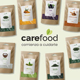Carefood - Organiczne Owoce Goji - Superfood 100% naturalne suszone owoce - ekologiczna przekąska bez dodatku cukru i odpowiednia dla wegan - słodki smak z lekką kwasowością - 200 g Naty Shop produkty suszone