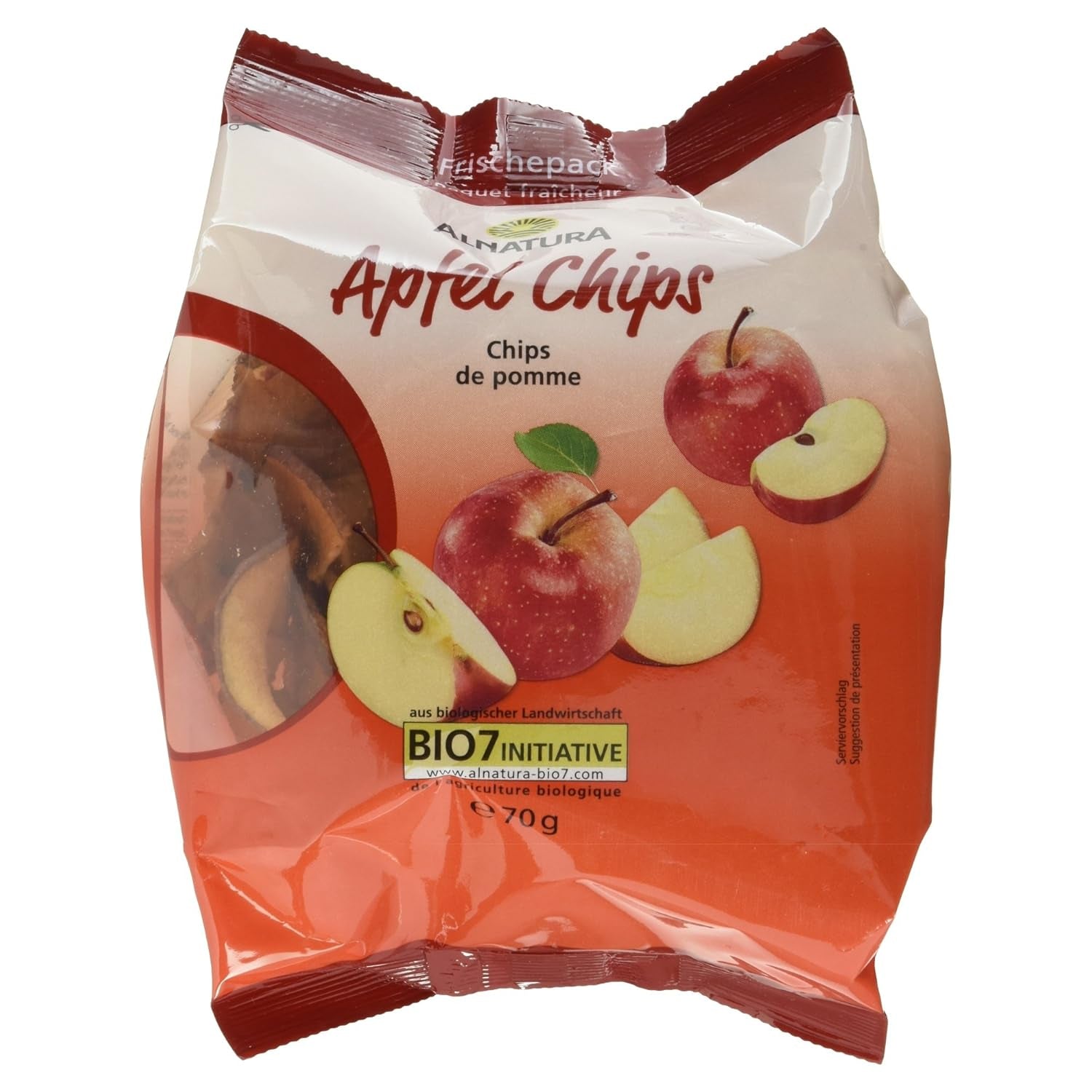 Ziemniaki smażone z jabłkami ekologicznymi, 70g Produkty suszone Naty Shop Tytuł domyślny