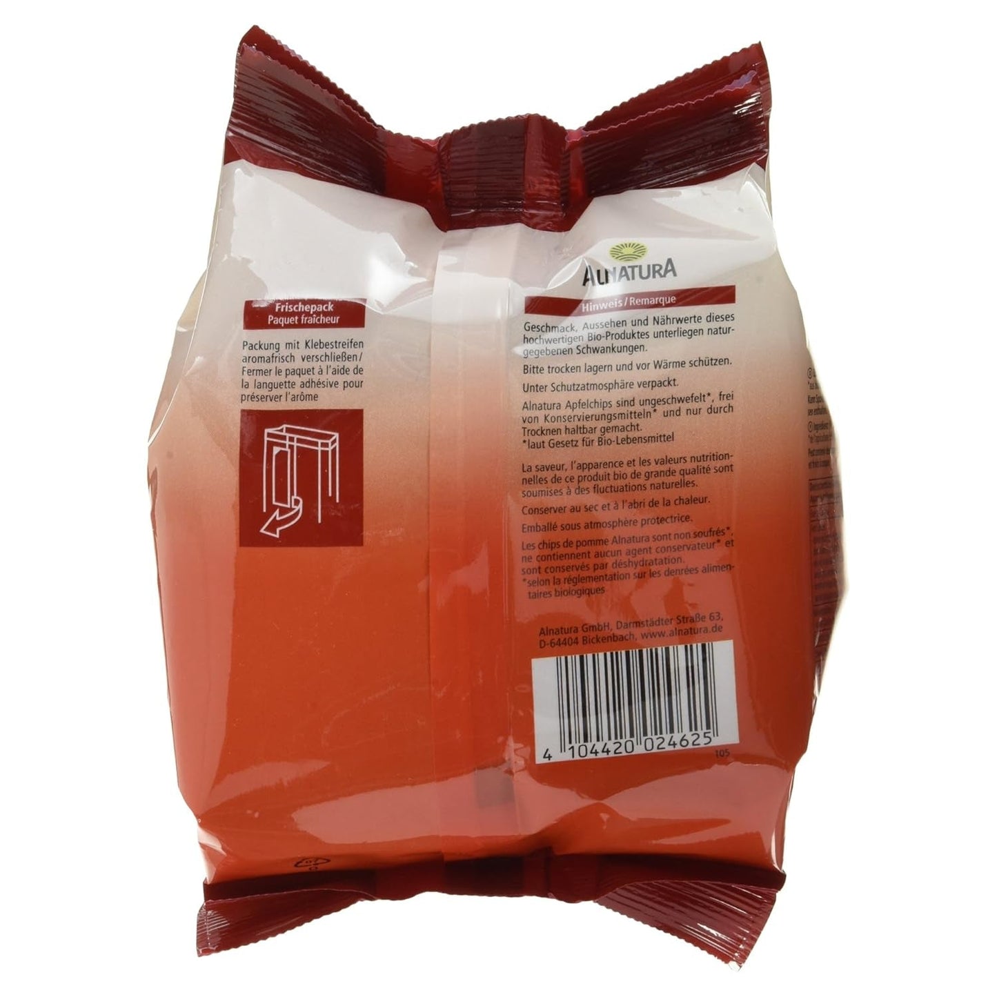 Ziemniaki smażone z jabłkami ekologicznymi, 70g Produkty suszone Naty Shop
