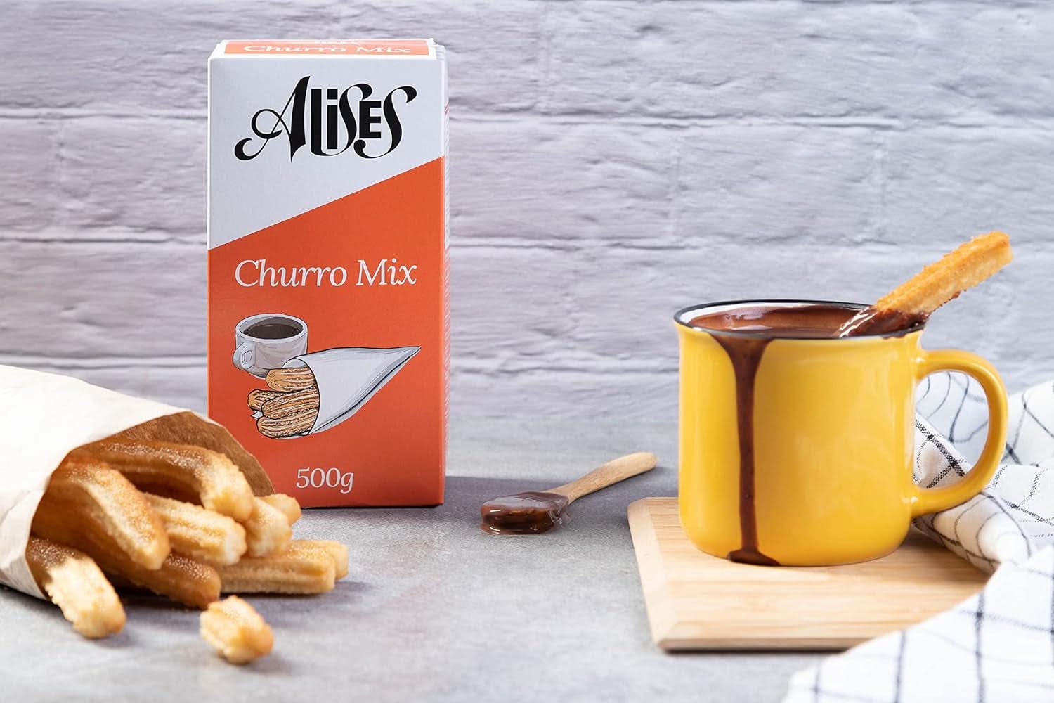 Mieszanka hiszpańska do churros, 500 gramów Naty Shop Kitchen