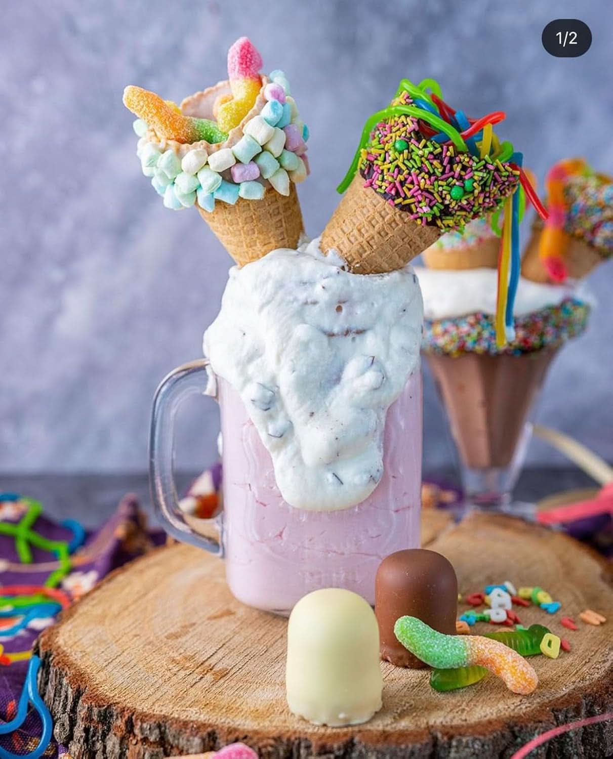 RUF Mini Marshmallows, pastelowe kolory, 45 gramów Naty Shop