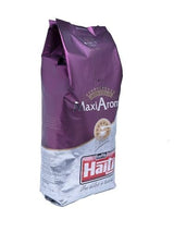 Kawa Caffè Haiti Roma Maxi Aroma w opakowaniu 1kg. Zrównoważona mieszanka, pieczeń rzemieślnicza, wyprodukowana we Włoszech.