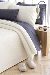 Todocama Fine Boutique Narzuta na łóżko Wiosna Lato Jesień Zima 100% wyjątkowo miękka mikrofibra Wielofunkcyjna narzuta 105-200 x 260 cm Beżowy Łóżka i koce Besuche den Todocama-Store