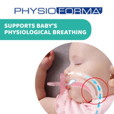 PHYSIOFORMA MINI MIĘKKA ZAWIESZKA DO CZYSZCZENIA, JASNA, 2-6M, 100% SILIKON, 2 SZT.