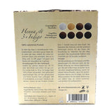 Henna & 3×Indigo - Ciemny kasztan - Naturalny kolor włosów - Puder - 200g Farba do włosów Naty Shop