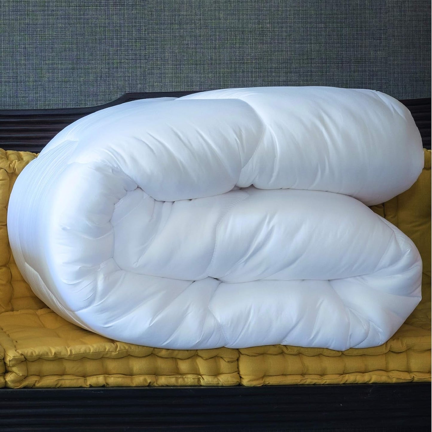 Blanrève Cthalvd011420 Poszwa na kołdrę Hollofil Allerban ciepła bawełna biała 140 x 200 cm Kołdry i kołdry Naty Shop