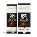 Czekolada Lindta | Baton EXCELLENCE 85% Kakao | 100g | Ekstra ciemna czekolada | Wegański batonik czekoladowy
