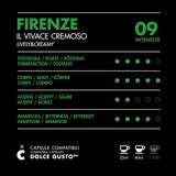 Nescafè Dolce Gusto, 96 Kaffeekapseln mit dem Nescafè-Dolce-Gusto-System kompatybilny - Il Caffè Italiano - Mischung Firenze, Intensität 9