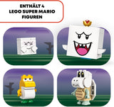 LEGO Super Mario King Nawiedzony dom Buu Huu Nawiedzony dom dla dzieci Zestaw kolekcjonerski Nintendo z małym Yoshi Prezent dla chłopców, dziewcząt i graczy w wieku od 8 lat 71436 Zestawy do budowania Besuche w sklepie LEGO