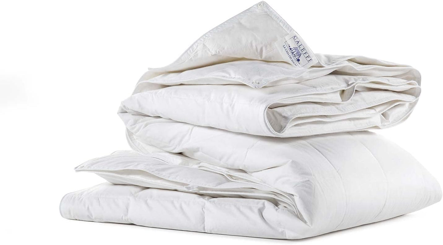 Caleffi 1003477 Bawełniana kołdra Ghiro Four Seasons na łóżko pojedyncze, kołdry i kołdry w jednym rozmiarze Naty Shop