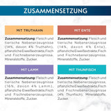 Gourmet Perle Select Strips mokra karma dla kotów, różne mieszanki, opakowanie 12 sztuk (12 x 4 saszetki po 85 g każda)