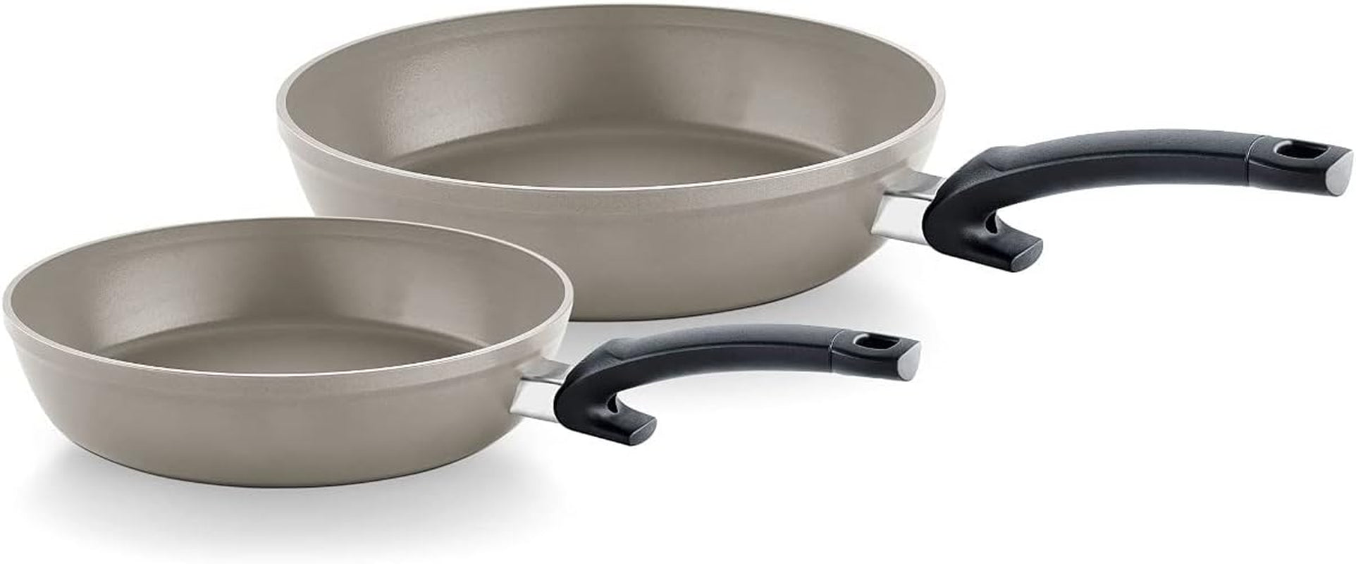 Fissler Ceratal Comfort patelnia ceramiczna z powłoką nieprzywierającą - indukcyjna Garnki i patelnie Naty Shop Zestaw 2 patelni o średnicach 24 i 28cm